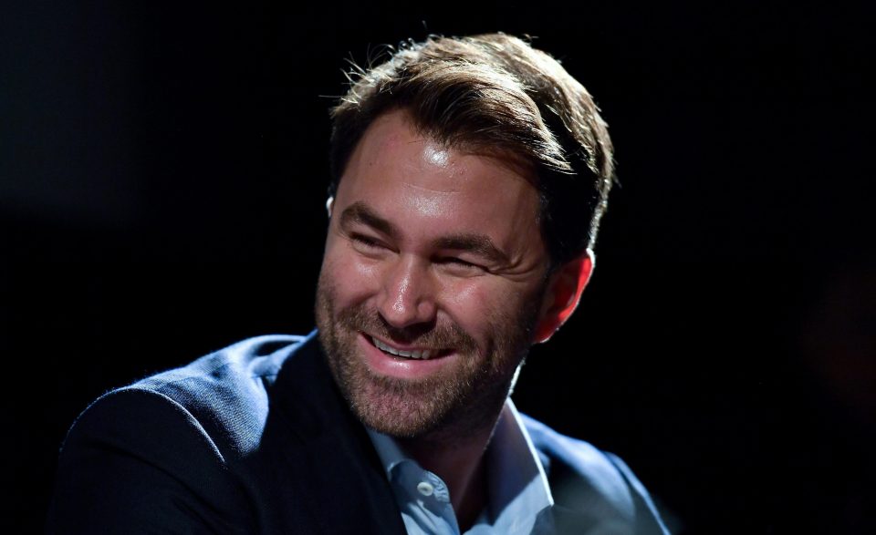  Eddie Hearn's offer was 'ridiculously low' according to Parker's promoter