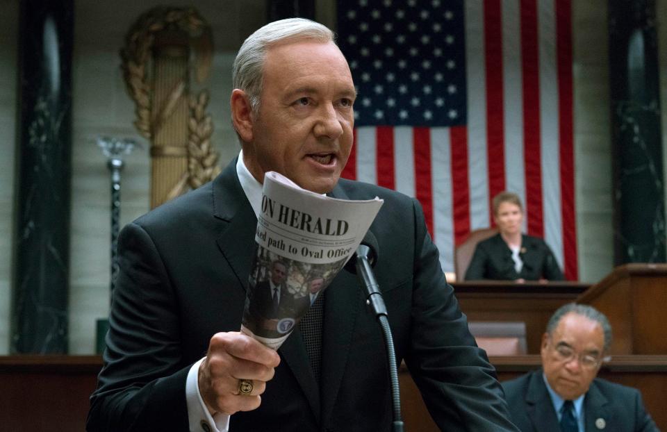 House of Cards star Kevin Spacey is another of those to be hit by sex claims 