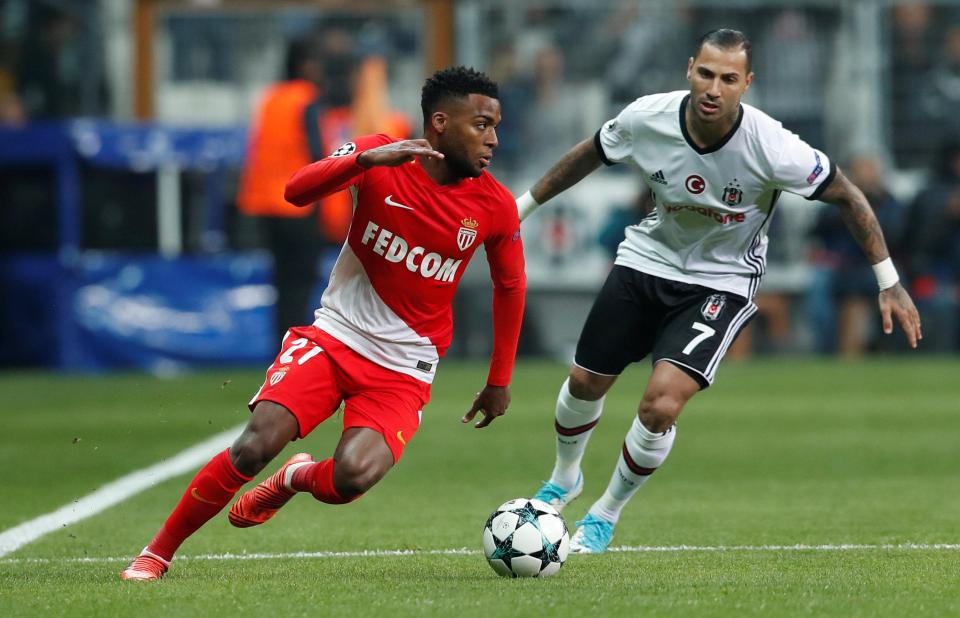  Lemar is rumoured to be open to a move away from Monaco after the interest he had in the summer