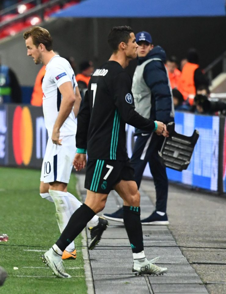 Cristiano Ronaldo storms off as soon as the final whistle blows at Wembley