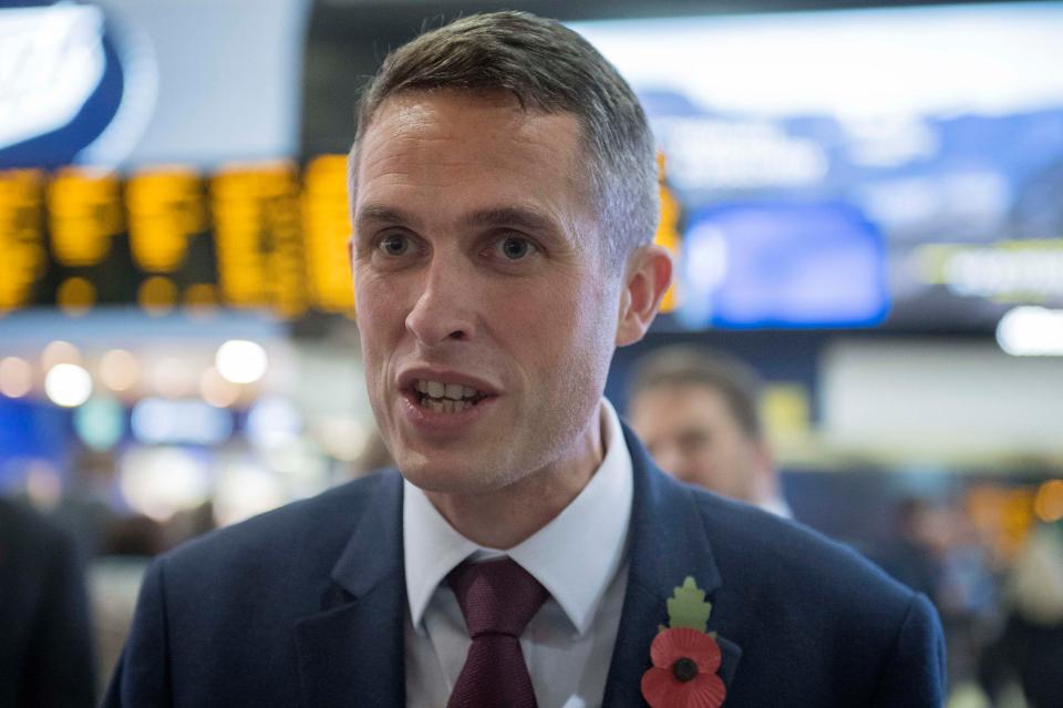  Came after the Prime Minister’s her chief of staff Gavin Barwell and new defence secretary Gavin Williamson, pictured, were accused of sitting on claims of abuse