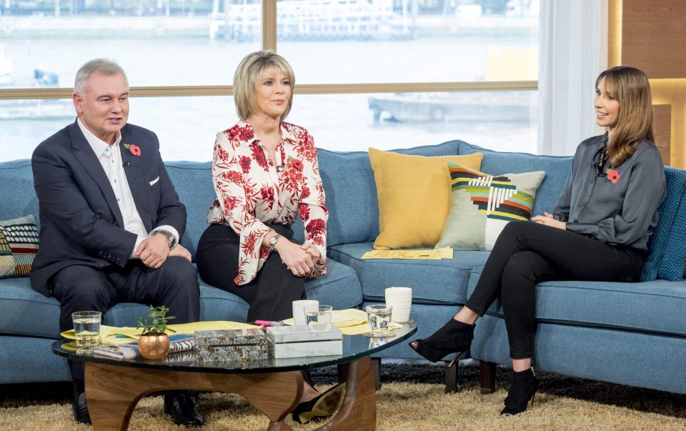  Eamonn Holmes made a comment about Alex Jones' legs