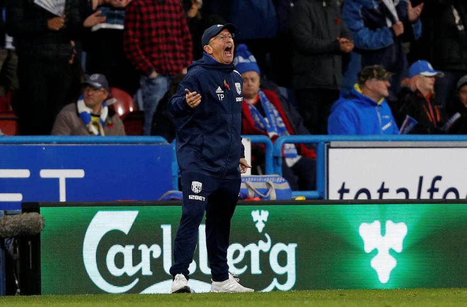 Tony Pulis saw his men slump to an uninspiring loss at the weekend