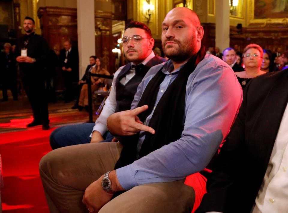 Tyson Fury showed face in Monte Carlo earlier in November