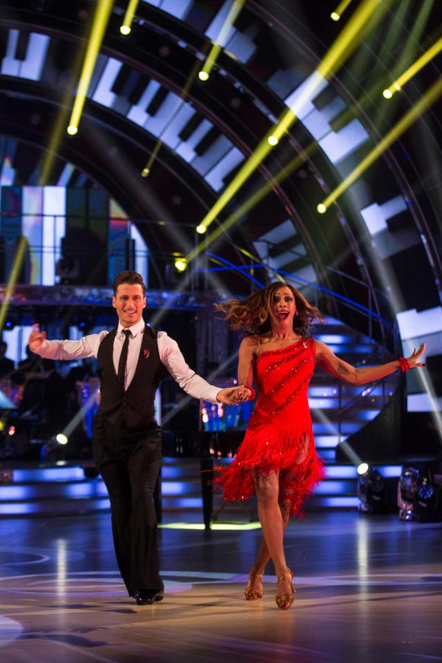  Gorka is partnered with Alexandra Burke on Strictly