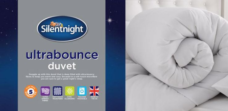 Silentnight Ultrabounce King Size Duvet is half price at ASDA 