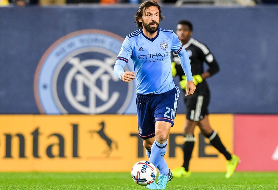 The recently retired Andrea Pirlo only comes in at ninth spot