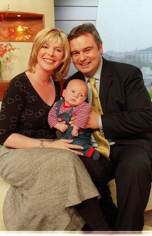 Eamonn Holmes and Ruth Langsford welcomed son Jack in 2002