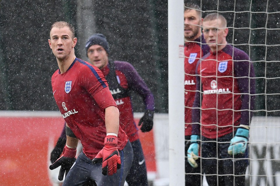 Joe Hart will return for next week's friendly against Brazil