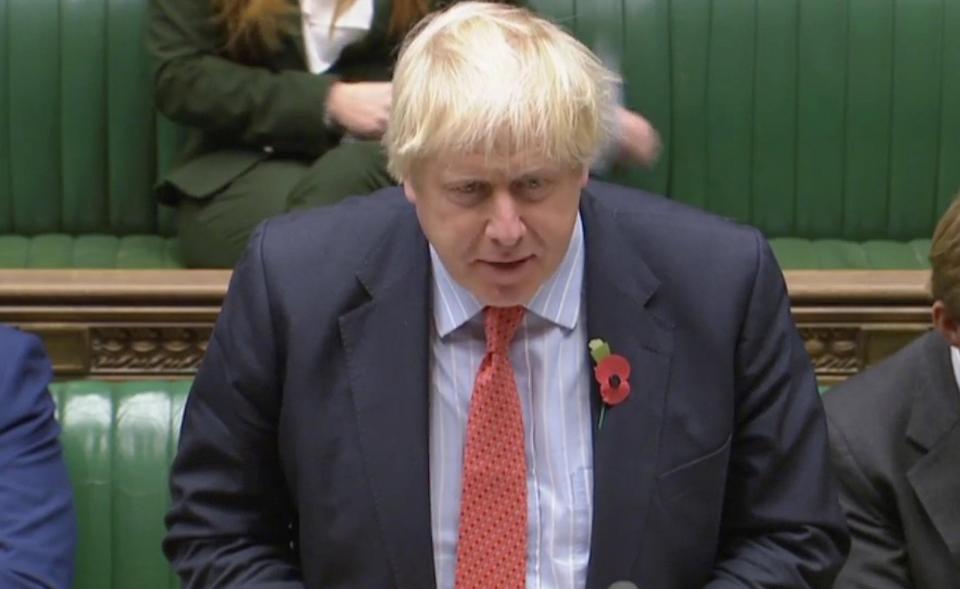  Boris Johnson addressed MPs about the case earlier this week