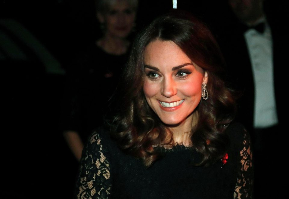  Kate is due to her third baby in April