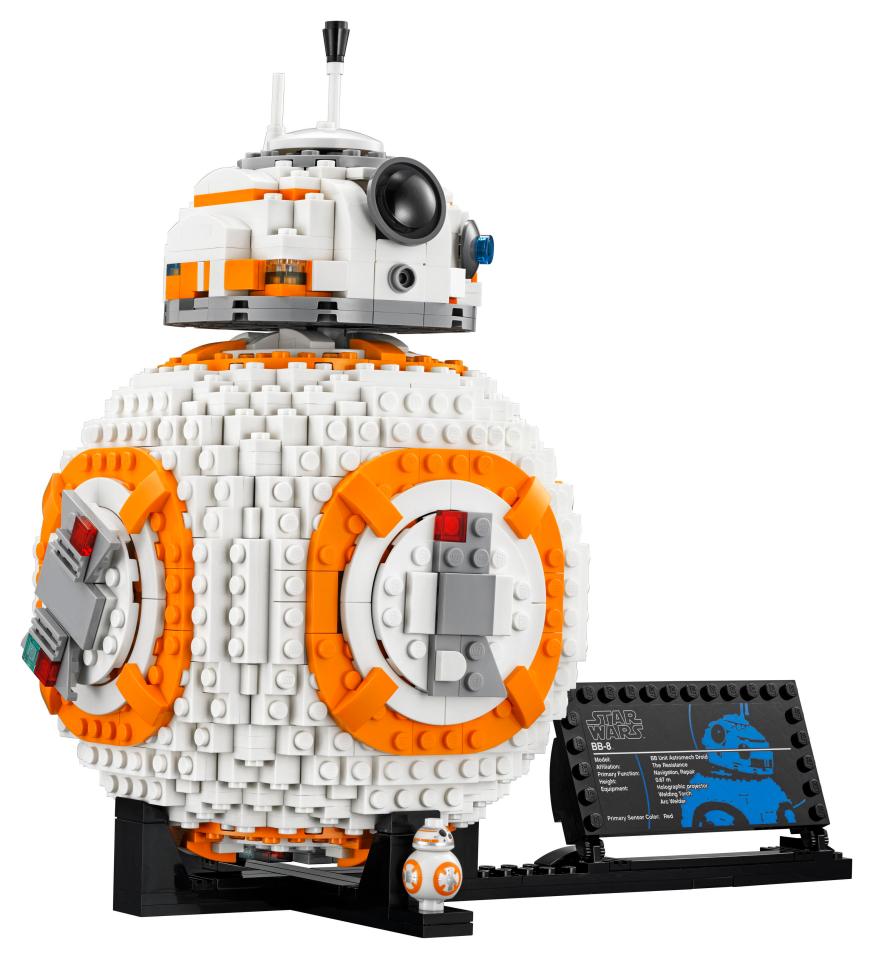  Lego and Star Was have come together again to created a BB-8 masterpiece