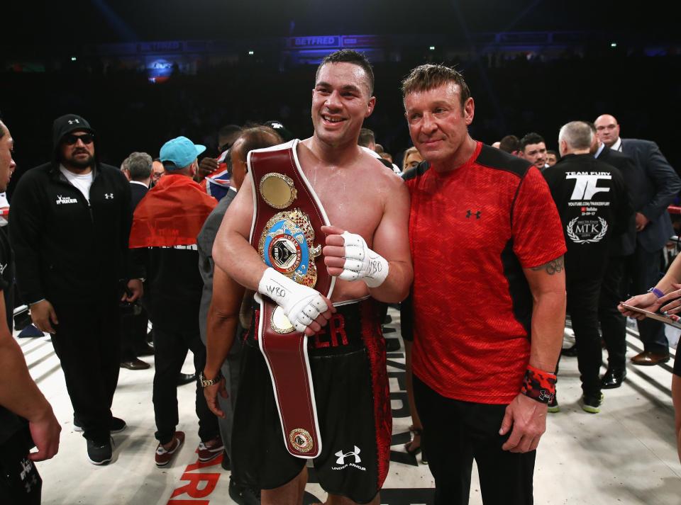 Joseph Parker holds the WBO heavyweight world title, which AJ is keen to add to his collection