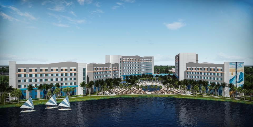 Universal Studios is building two new budget resort hotels with rooms starting at £76 a night 