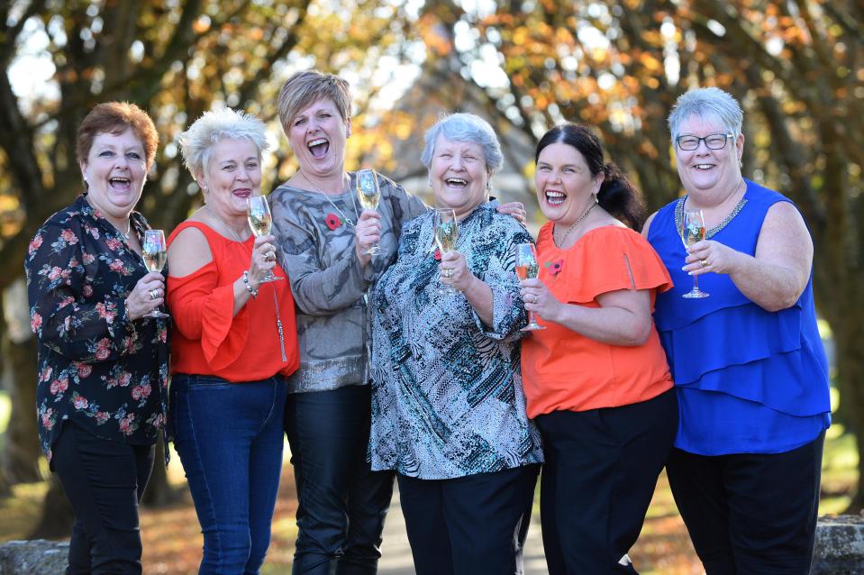  The six catering staff from Neath Port Talbot hospital who have won over £25 Million on the Euromillions lottery