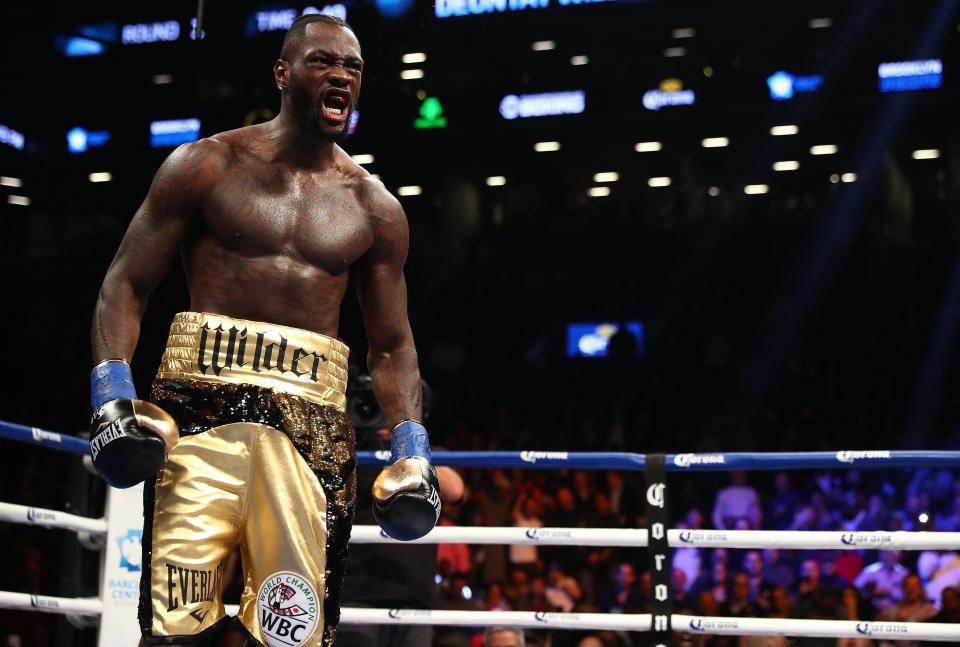  Deontay Wilder is next on Anthony Joshua's hit list