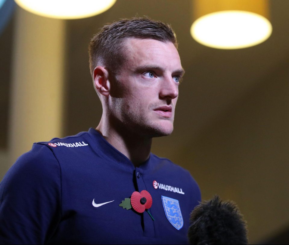 Jamie Vardy is expected to spearhead the attack against the Germans