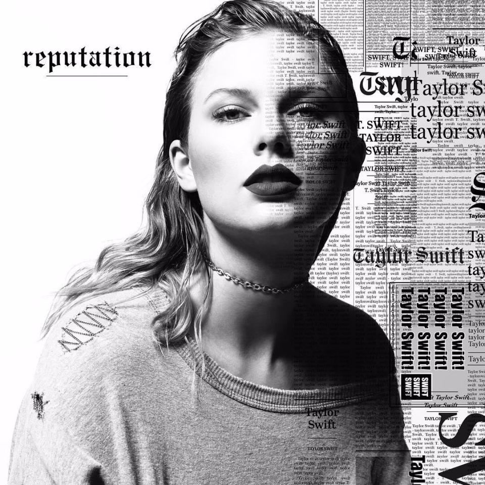  The cover to Taylor's new album