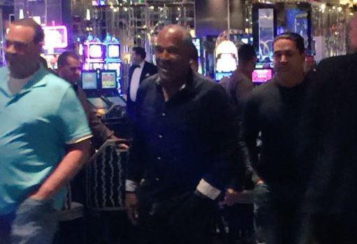 OJ Simpson spotted this week in a casino in Las Vegas where he lives 