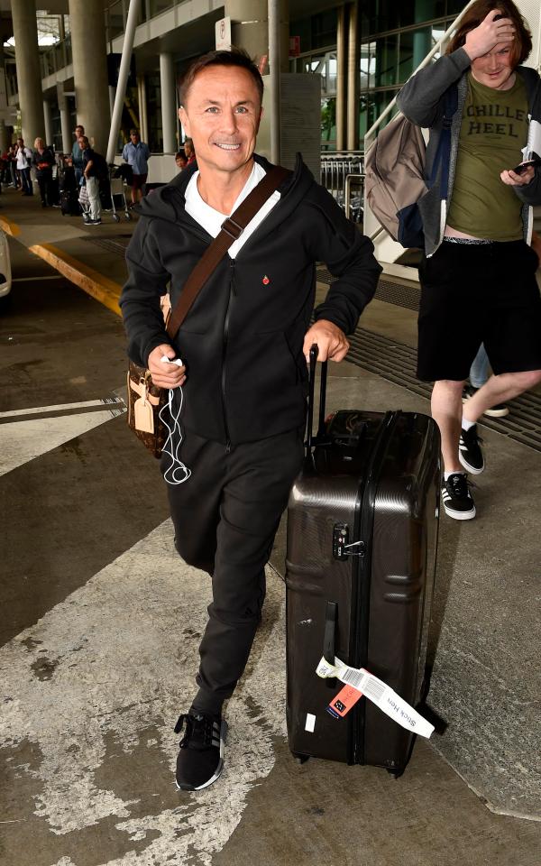  Wise arrives at Brisbane airport in Australia ahead of the show