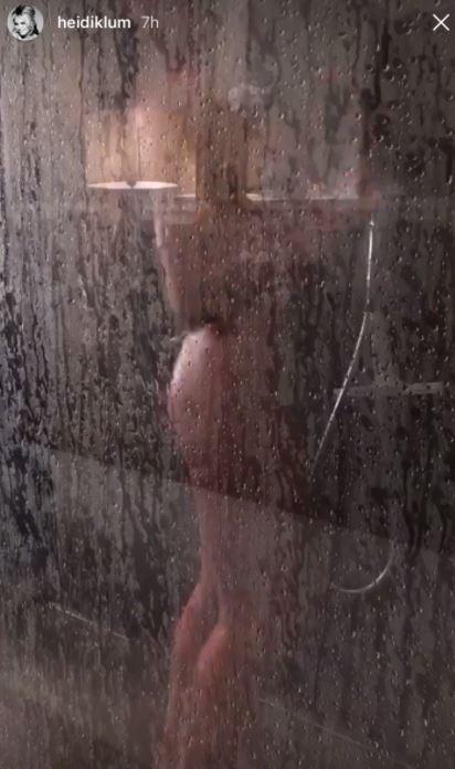  She recently uploaded a video showing her getting steamy in the shower