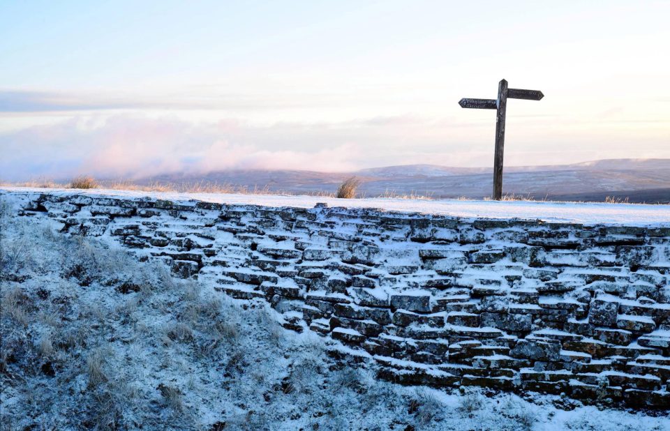  The weather has turned distinctly chilly - Scotland has seen widespread snowfall