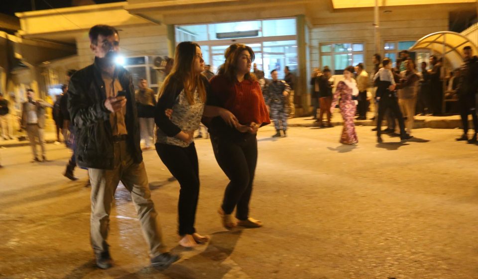  The quake sparked panic in Baghdad, as residents fled for buildings fearing for their lives