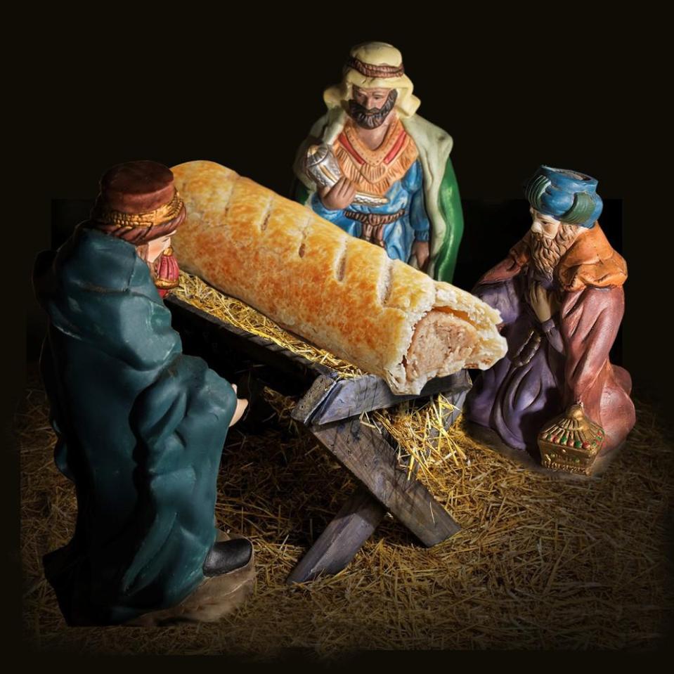  Greggs have apologised for replacing Jesus with a sausage roll to promote their advent calendar