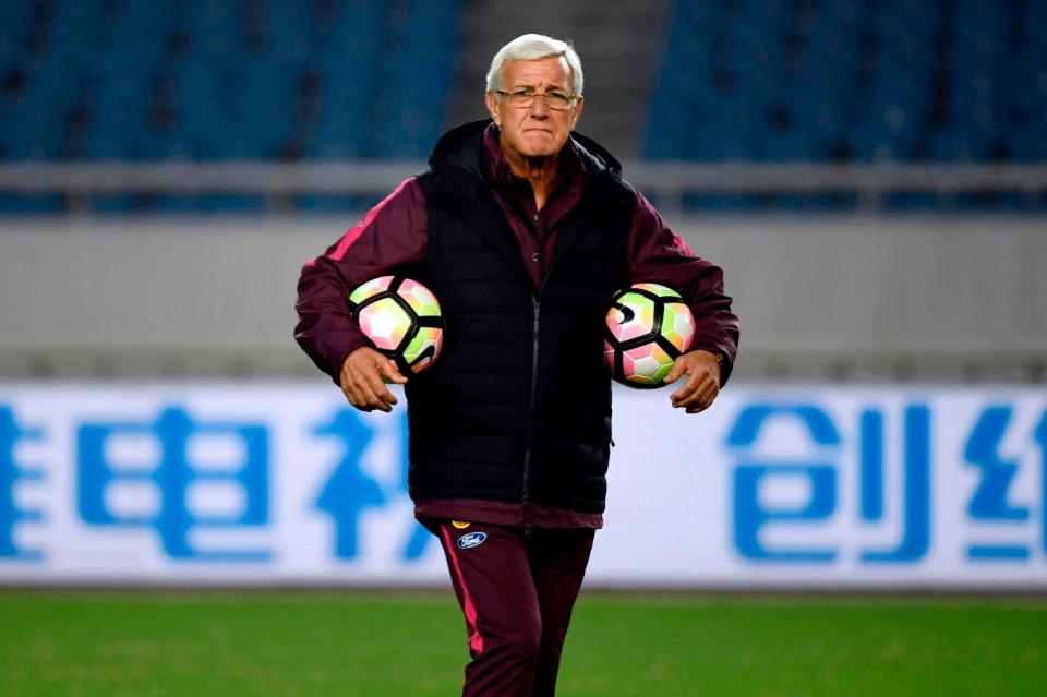 Marcello Lippi is the highest-paid boss on the planet at £12m per year