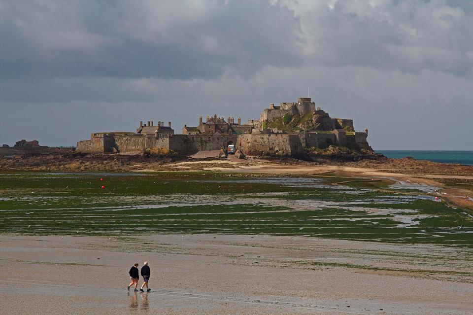  Jersey is just 14 miles off the cost of Normandy, France