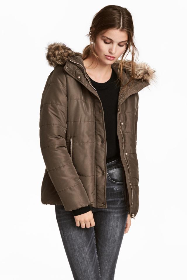  H&M's padded coat from its mainline range costs £29.99 - the Swedish brand declined our request for a comment