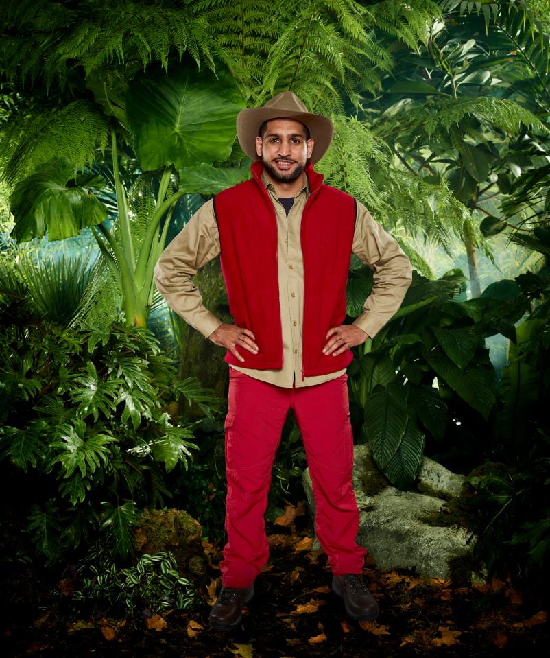  Boxing champ Amir Khan is set to enter the I'm A Celeb jungle