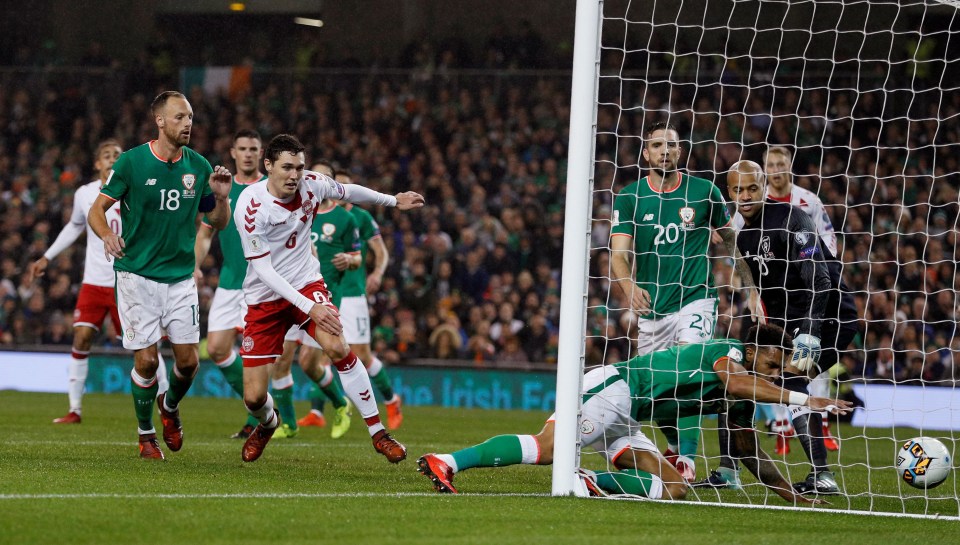 But a Cyrus Christie own-goal, in a cruel piece of luck, brought the Danes level