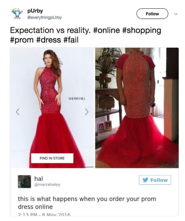  A gallery of hilarious online shopping fails is sweeping the web