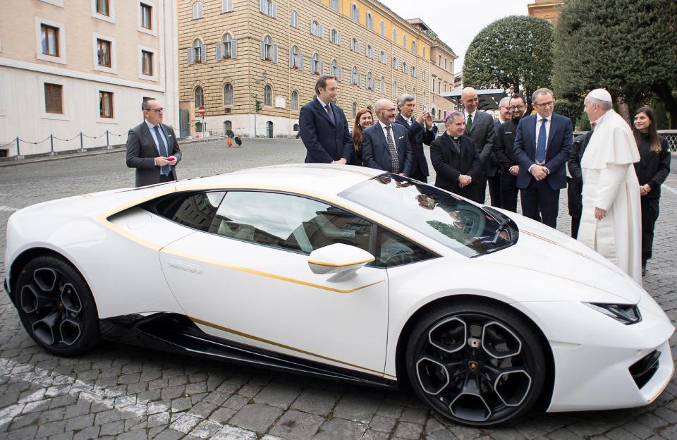  The car comes complete with custom gold trim