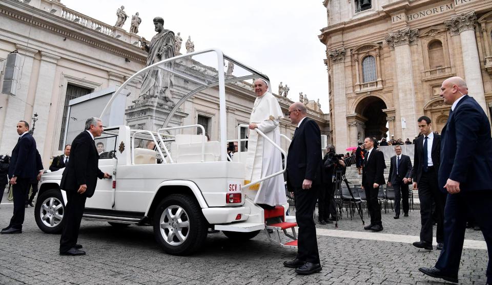  The Pope is loyal to his Popemobile