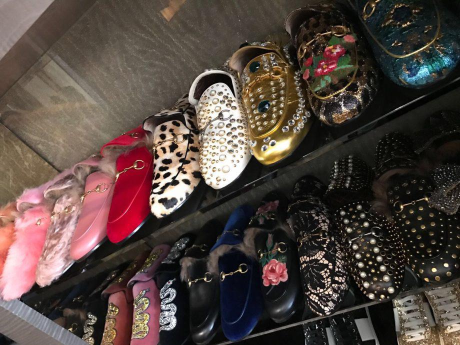  Tamara Ecclestone's lavish wardrobe features a staggering 22 pairs of Gucci mules