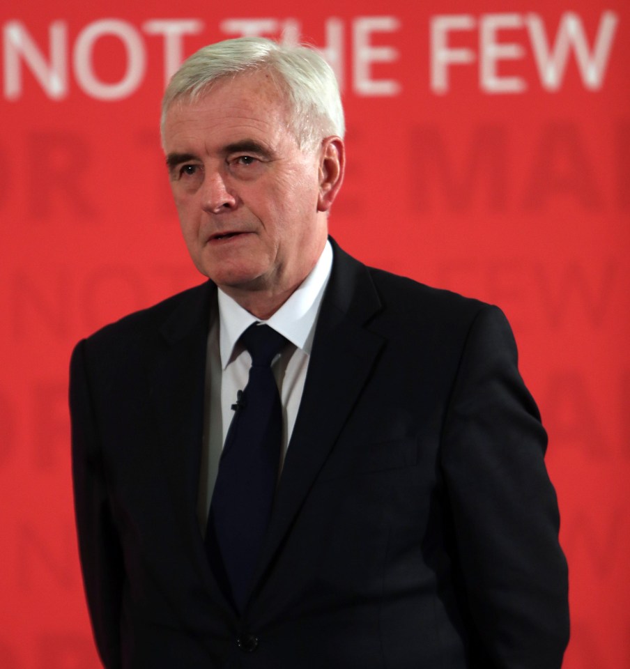 John McDonnell is a hard-left extremist who backs thuggish violence