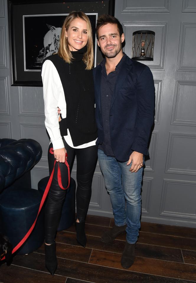  Vogue Williams arrived with boyfriend Spencer Matthews