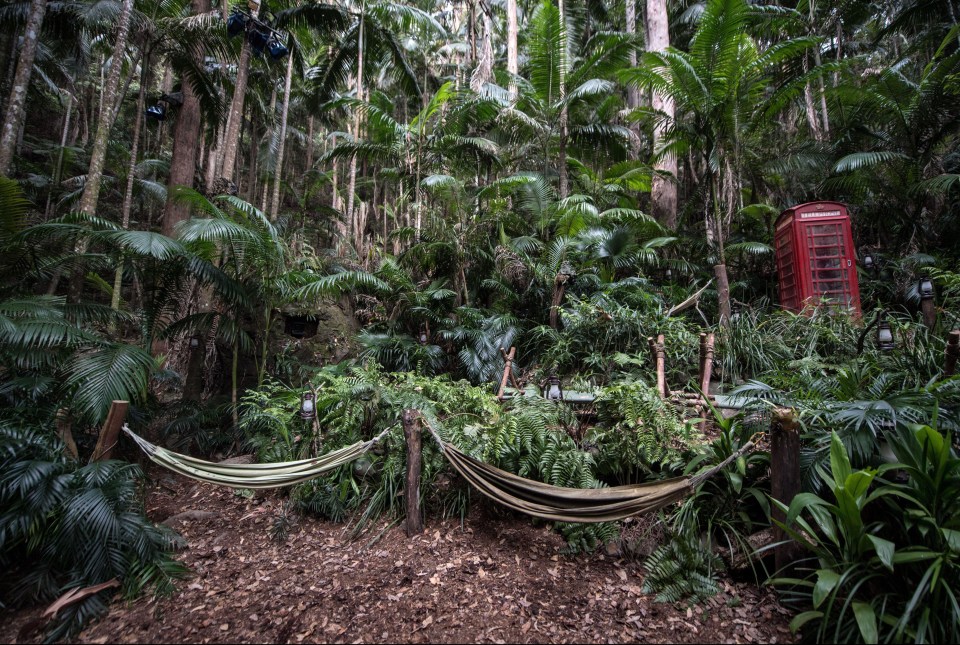 The hammocks were back in use again in 2017