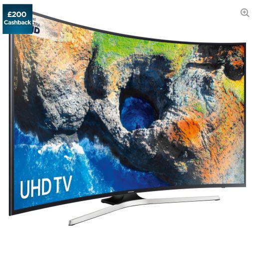  Samsung's 4k curved TV was at least £50 at least 29 times according to Which?