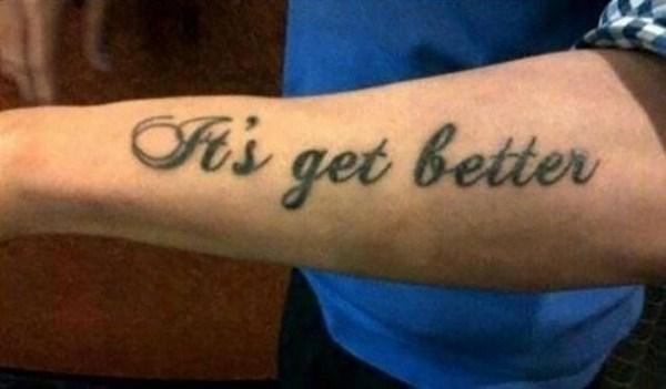  Things can only get better - if you know a good tattoo removal guy