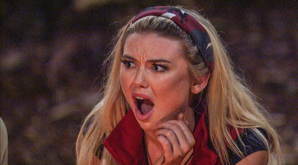 Georgia Toffolo joked that she’d eaten ‘d**k’ in her last meal