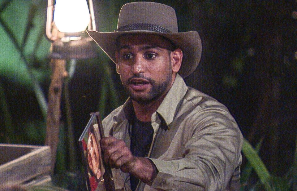 Amir Khan is left shrieking in terror tonight as he gets too close to a snake