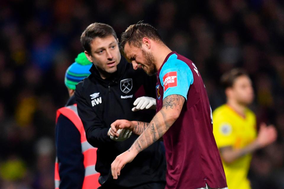  Marko Arnautovic is one of the West Ham players that have been criticised