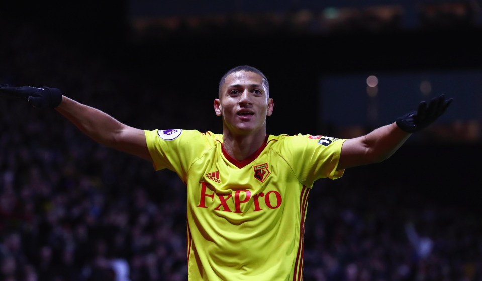 Richarlison has been one of the Premier League's biggest revelations this season with five goals for Watford