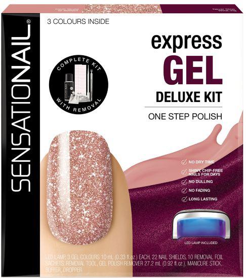 The SensatioNail Express Gel Deluxe Starter Kit is just £34