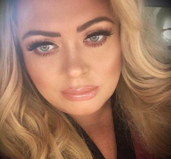  Towie star Gemma Collins looks glam as she prepares for the Xmas episode