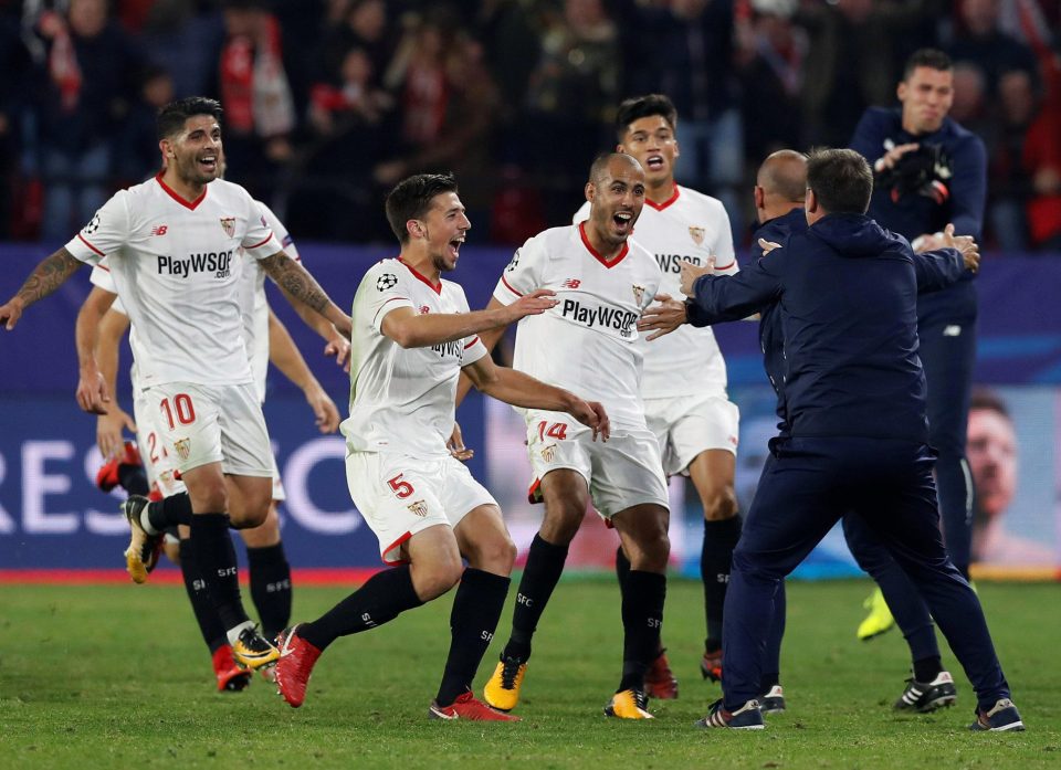 Sevilla go wild after Guide Pizarro grabs a stoppage-time leveller