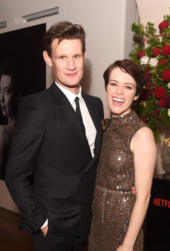  Prince Philip is portrayed by Matt Smith and The Queen by Claire Foy in Netflix's The Crown